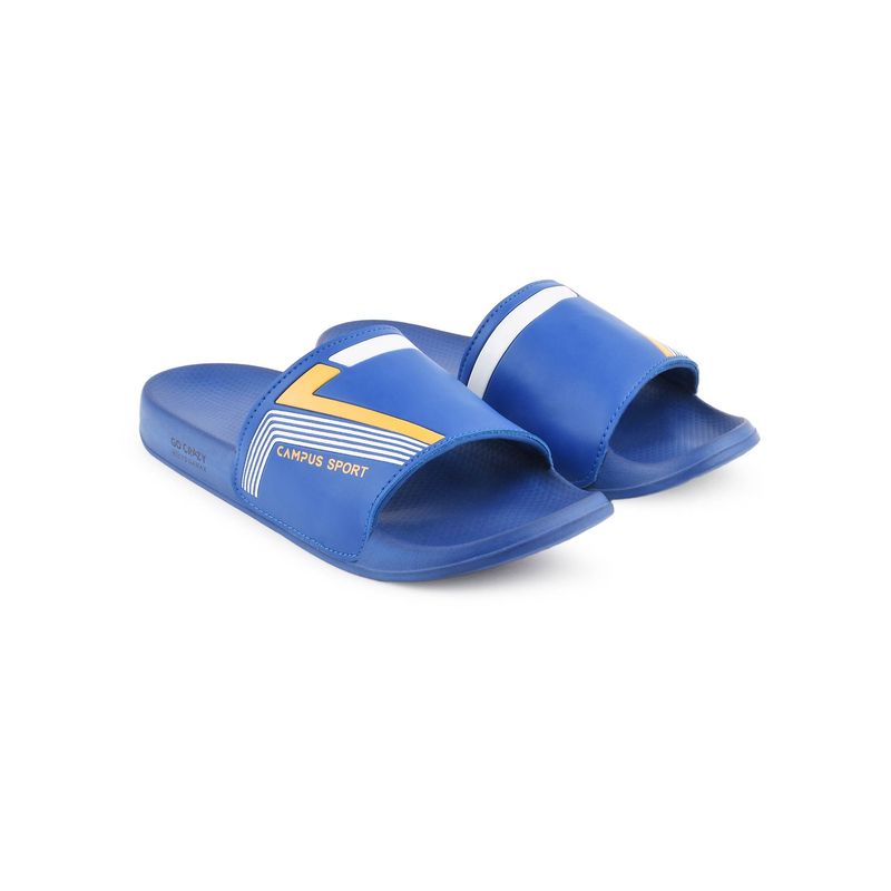 Campus SL-432 Blue Mens Sliders (UK 6)