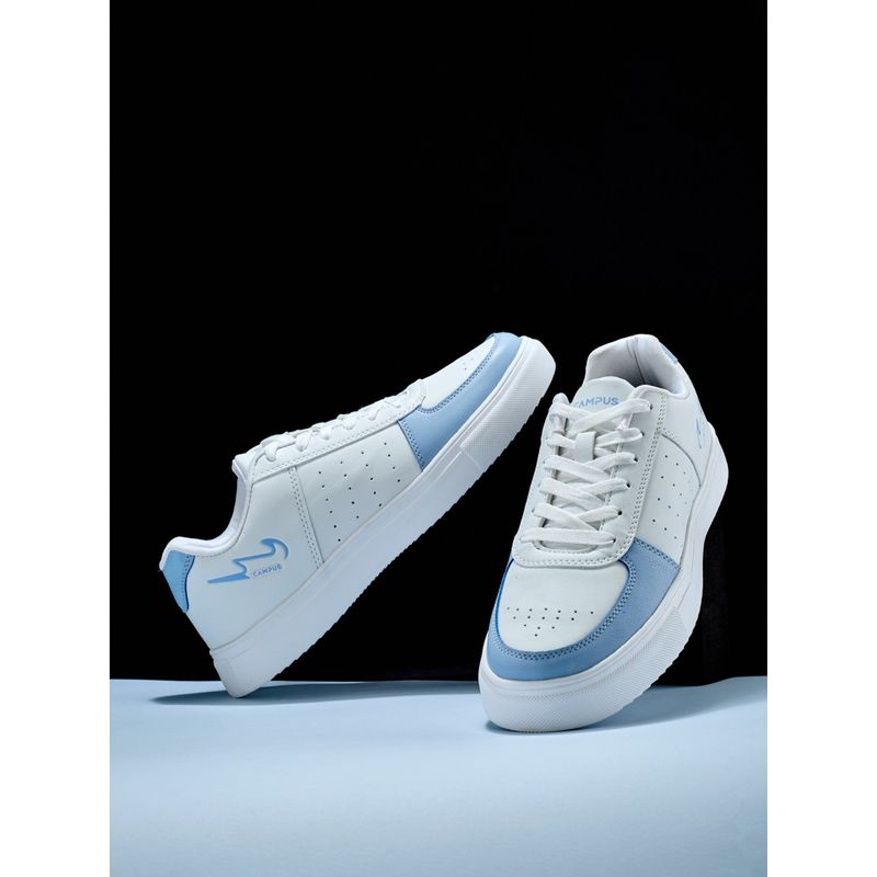 Campus CAMP DENVER White Mens Sneakers (UK 9)