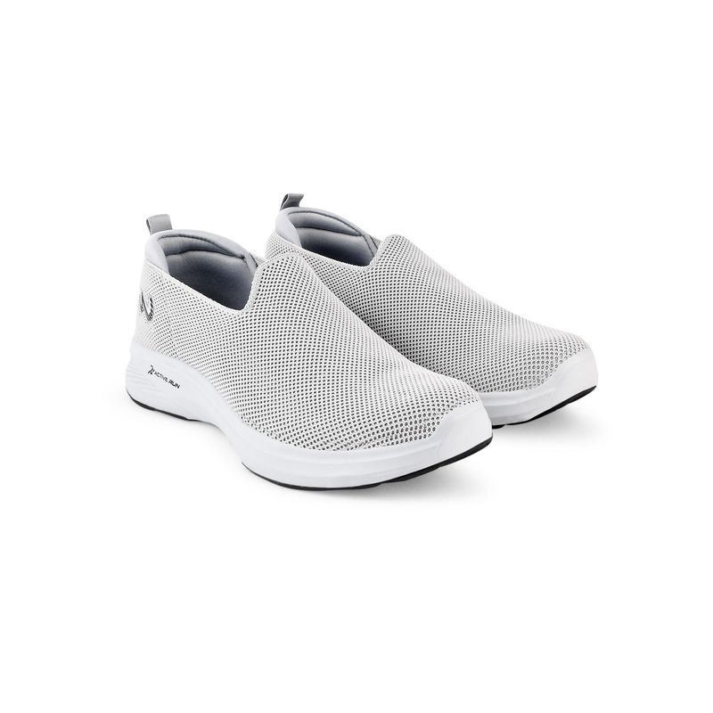 Campus MAXWIN Grey Mens Slip Ons (UK 8)