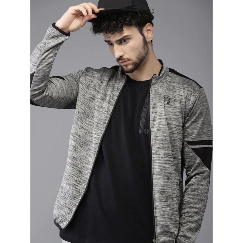 Campus Sutra Men Solid Full Sleeve Stylish Sports Jacket (M)