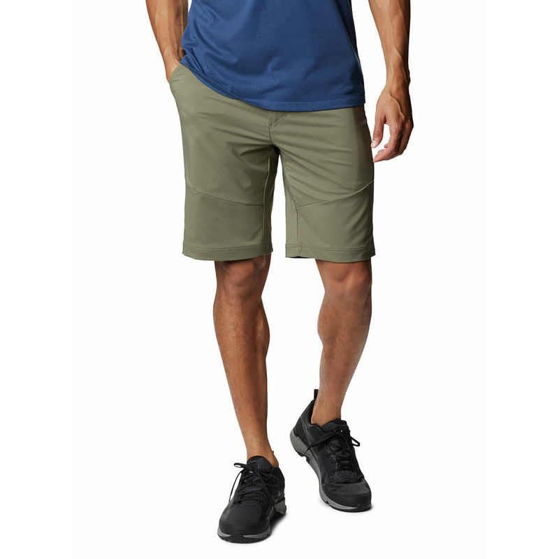 Columbia Mens Olive Omni-Shield Tech Trail Short (38)