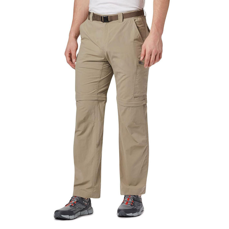 Columbia Mens Brown Omni-Wick Silver Ridge Convertible Pant (40)