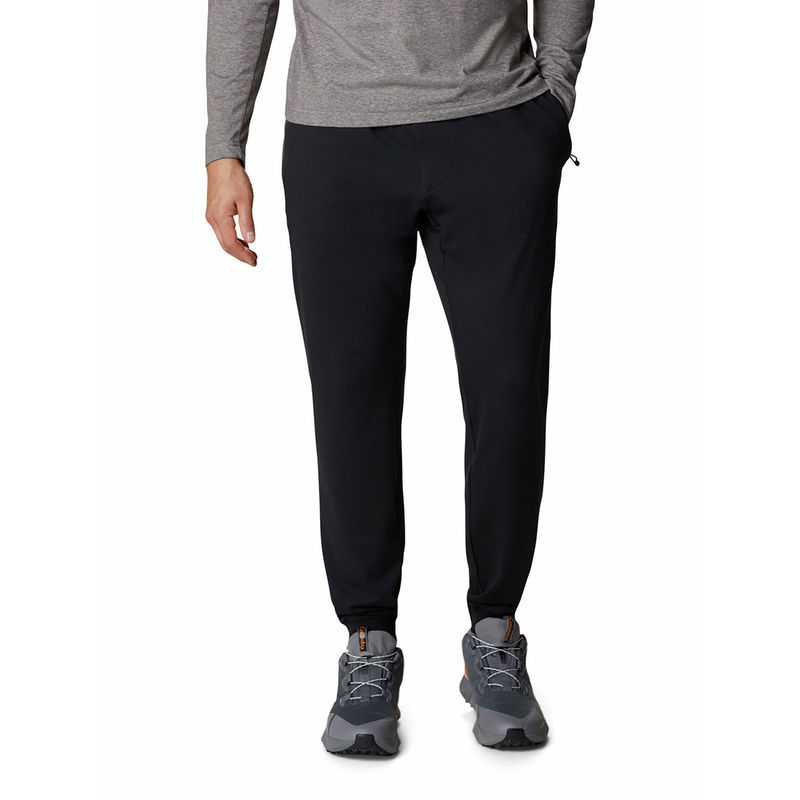 Columbia Mens Black Omni-Wick Tech Trail Knit Fleece Jogger (XL)