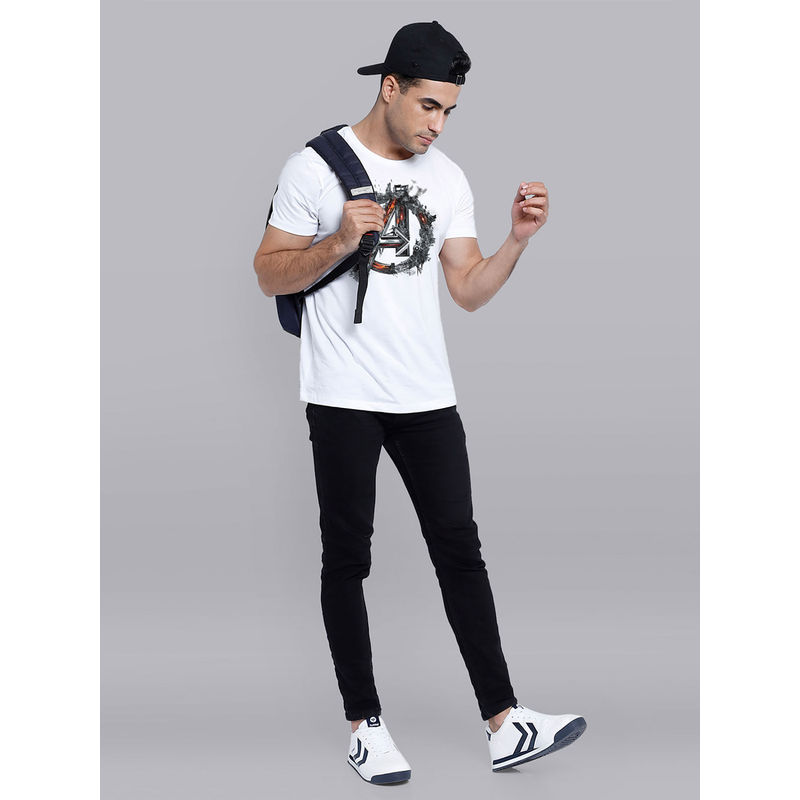 Free Authority The Falcon And The Winter Soldier Featured White Tshirt For Men (M)