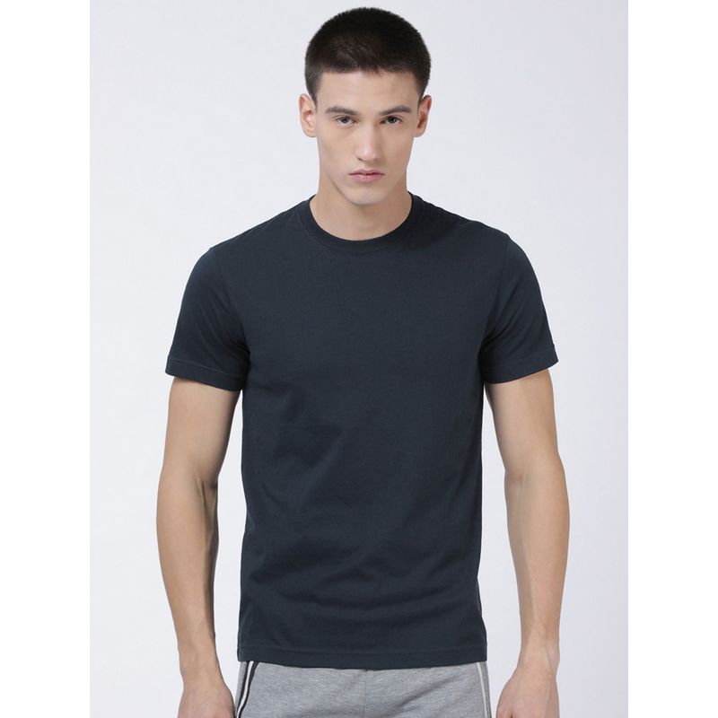Levi's Men Ultra-Soft Cotton 300 Ls Classic Round Neck T-Shirt Blue (L)