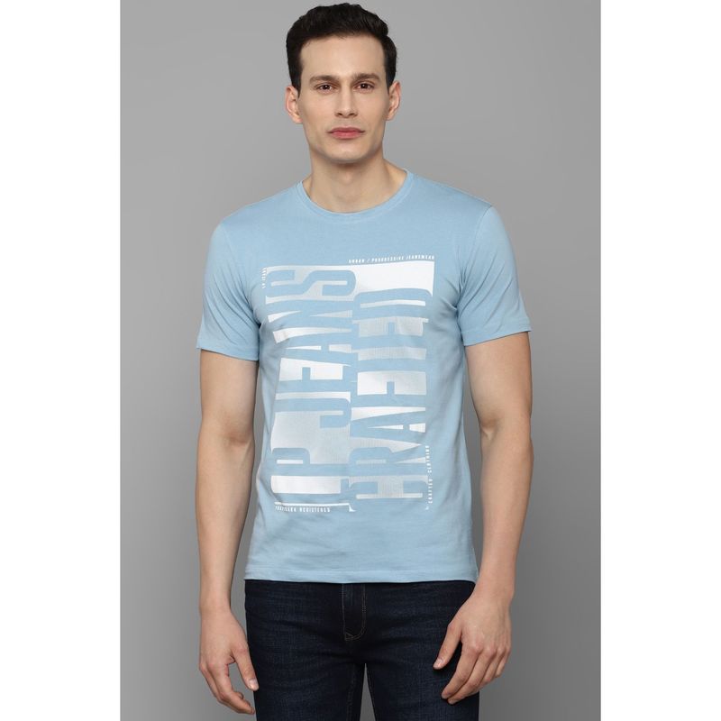 Louis Philippe Blue T-Shirt (S)