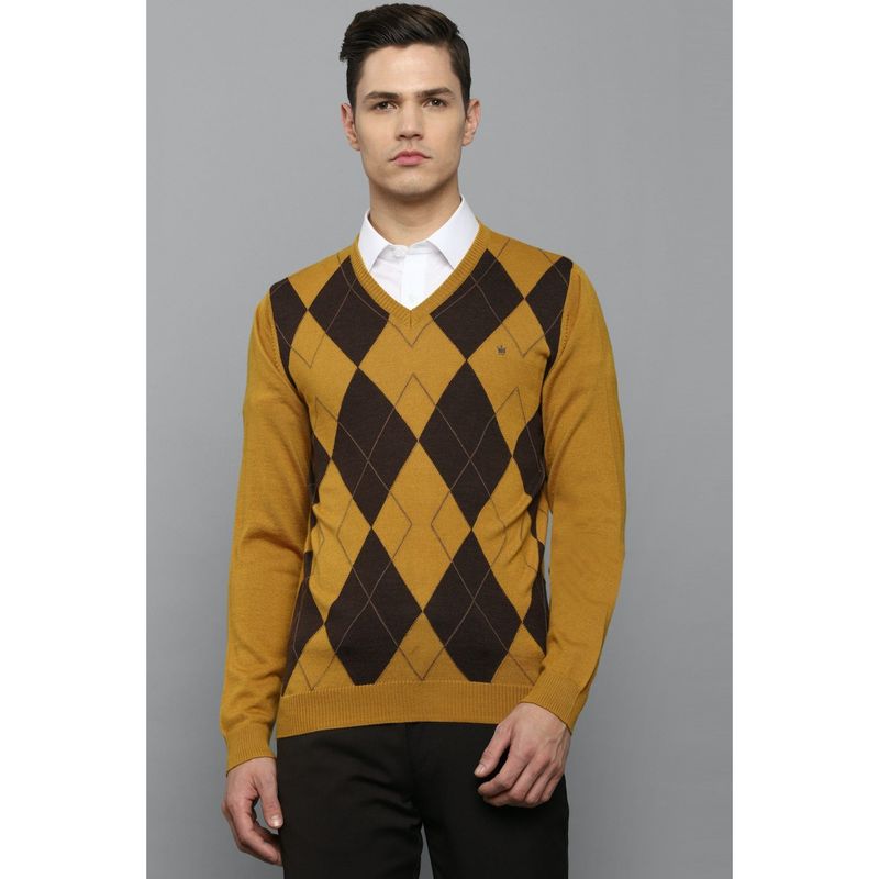 Louis Philippe Yellow Sweater (2XL)