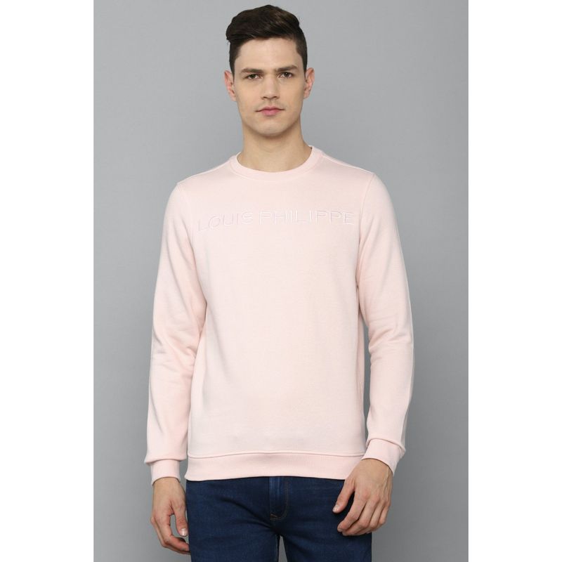 Louis Philippe Peach Sweatshirt (2XL)