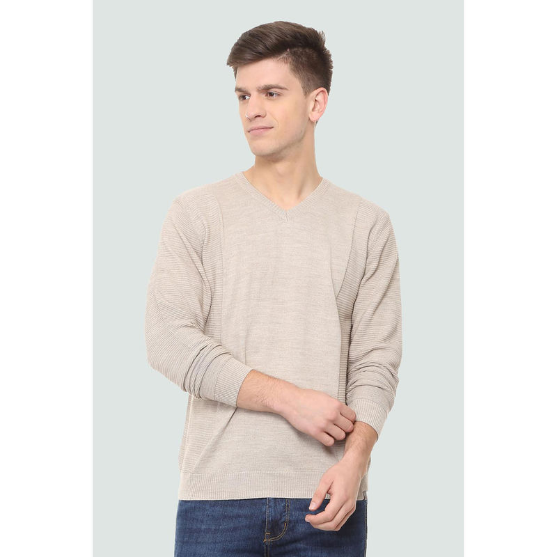 Louis Philippe Beige Sweater (L)