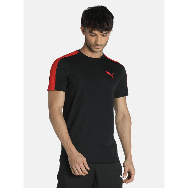 Puma Teams Czech Republic Men Black T-Shirt (XS)