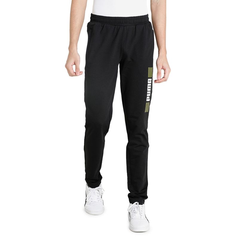 Puma Sports 1948 Men Black Pants (S)