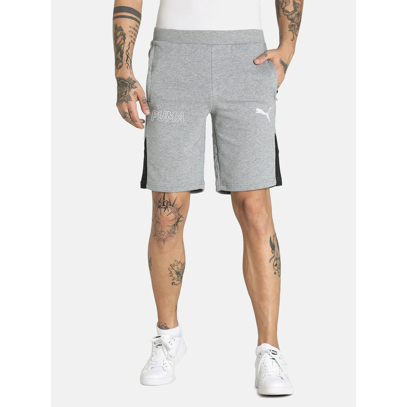 Puma MODERN SPORTS Shorts 10" Men Gray Shorts (S )