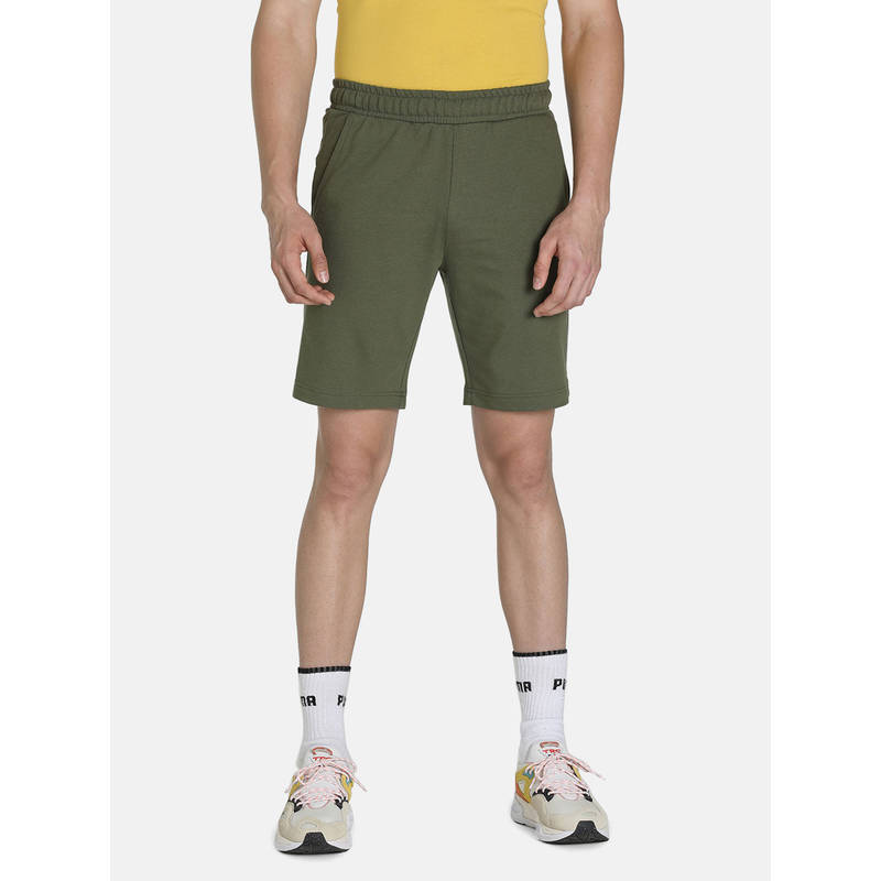 Puma Graphic Shorts IV Men Green Shorts (S)