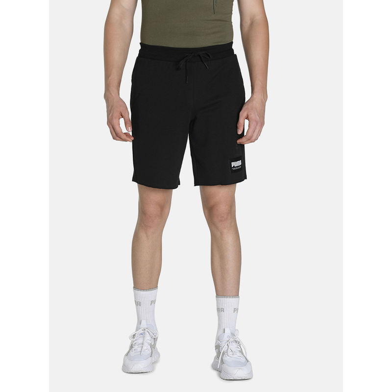 Puma SUMMER COURT Sweat Shorts Men Black Shorts (S )