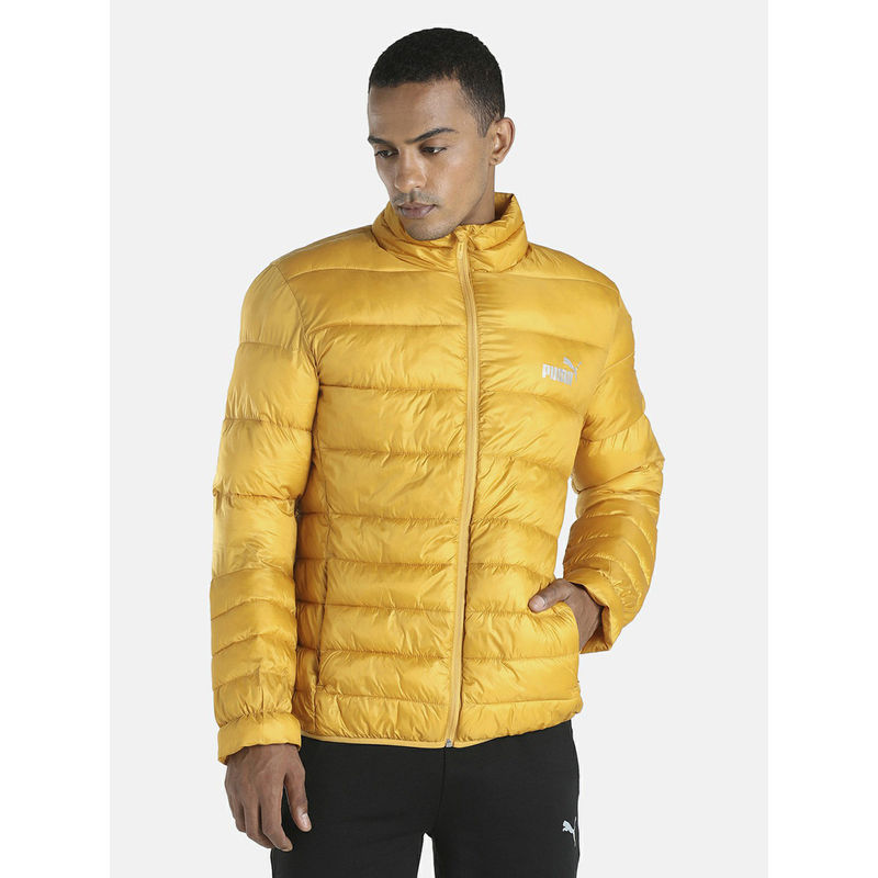 Puma Mens Yellow Padded Jacket (M)