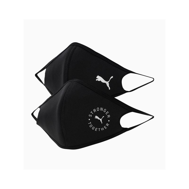 Puma Unisex Black Running Facemask (M)