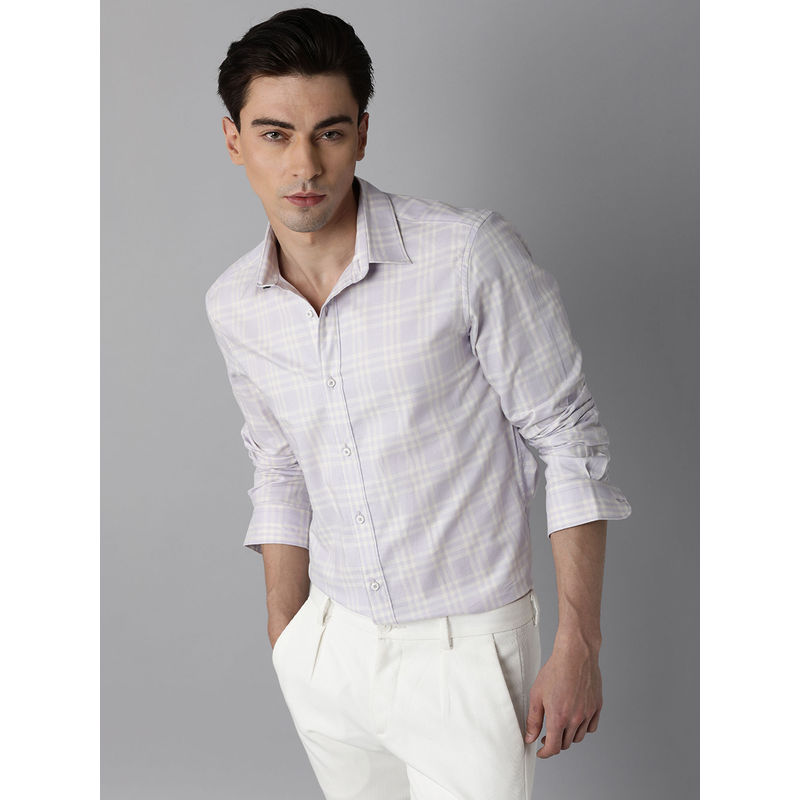 RARE RABBIT Daren Purple Casual Shirt (2XL)