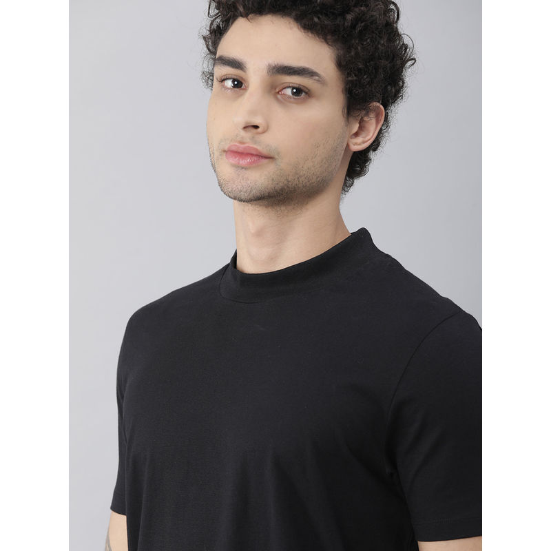 RARE RABBIT Black Casual T-Shirts (XS)