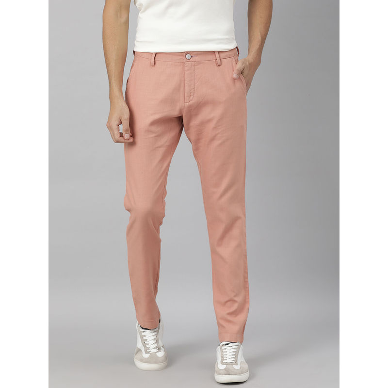 RARE RABBIT Pink Casual Trousers (28)