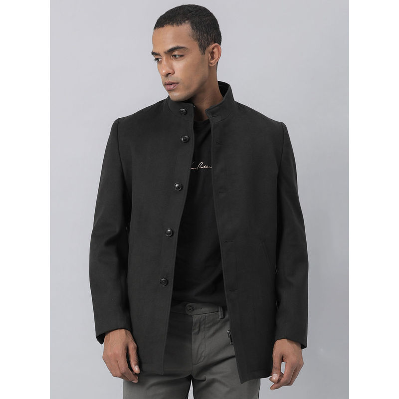 Rare Rabbit Black Casual Jackets (XL)