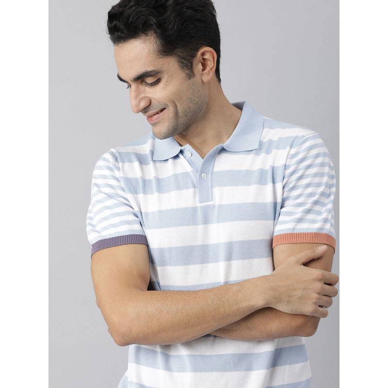 RARE RABBIT Paulos Blue Polo (2XL)