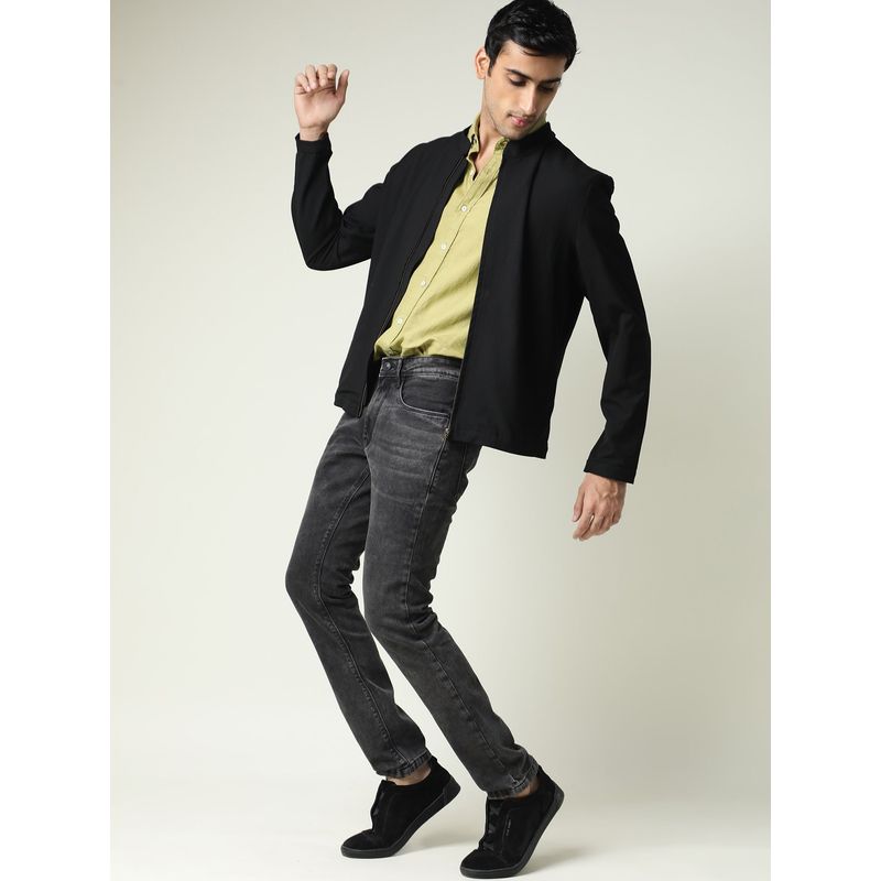 RARE RABBIT Jardin Black Jeans (28)