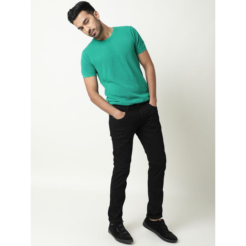 RARE RABBIT Port Black Jeans (28)