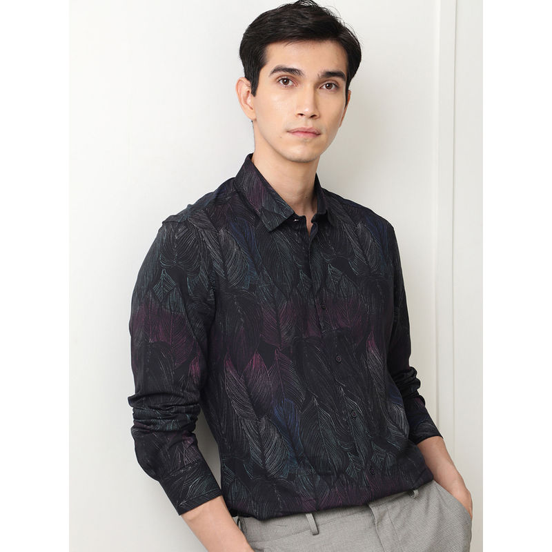 RARE RABBIT Bartlets Black Shirt (M)