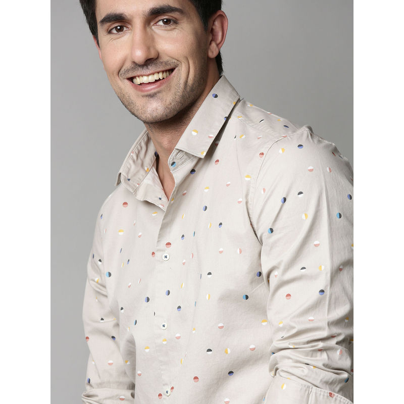 RARE RABBIT -PEBBOGREY-TAILORED FIT-SHIRTS (M)