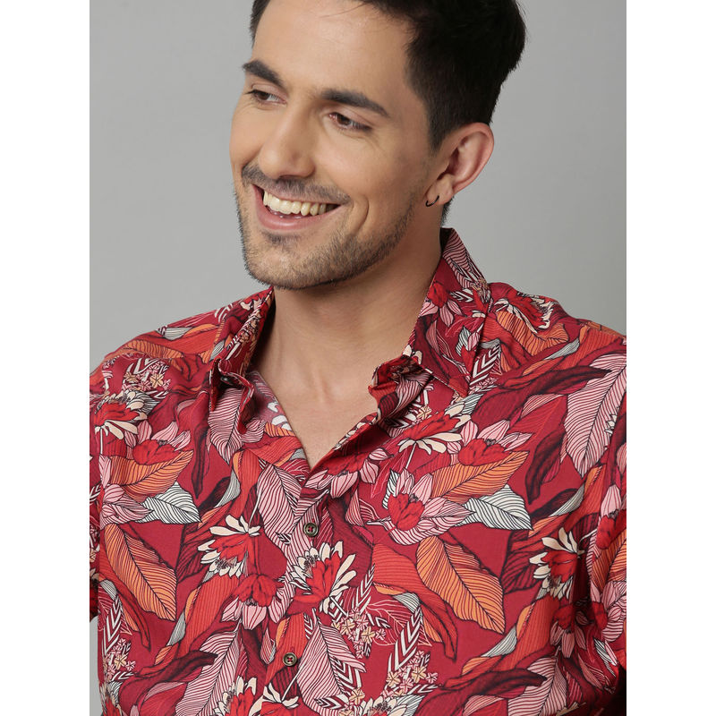 RARE RABBIT Sinq Red Shirt (2XL)