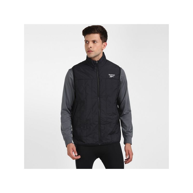 Reebok Ow Lt Pad Vst Black Outdoor Jackets (M)