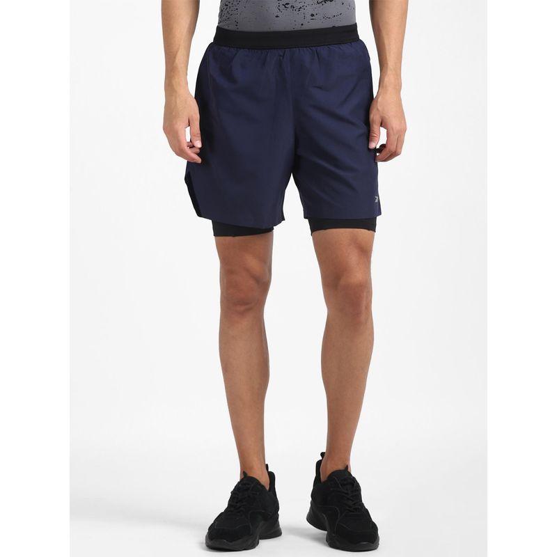 Reebok Re 2 1 Short Blue Training Shorts (XS)