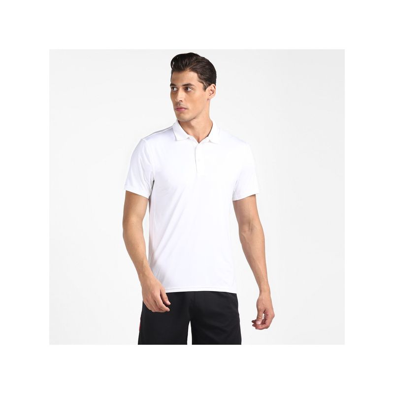 Reebok Wor Polo White Training Polo T-shirts (M)