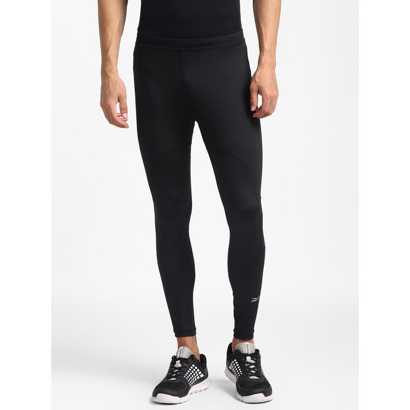 Reebok Re Speed wick Tight Black Running Tights (XS)