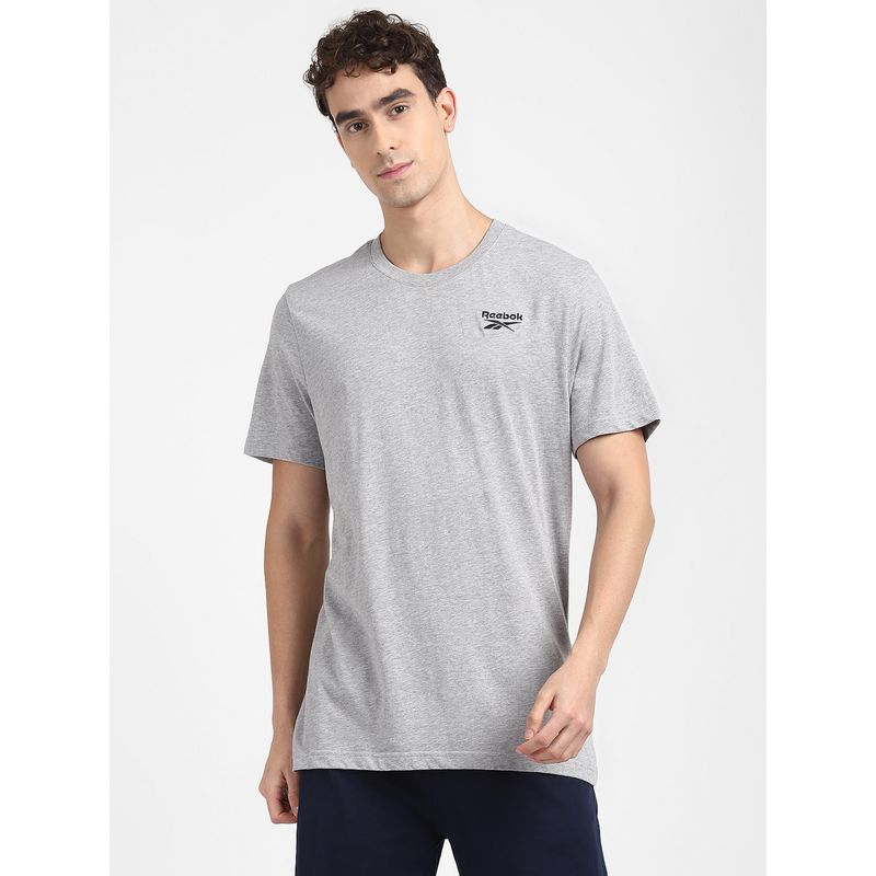 Reebok Te Sl Classic Tee Grey Training T-shirts (L)