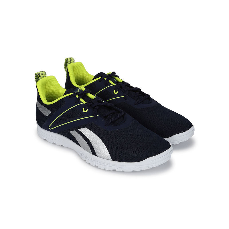 Reebok ROCKFIELD Navy Running Shoes (UK 6)