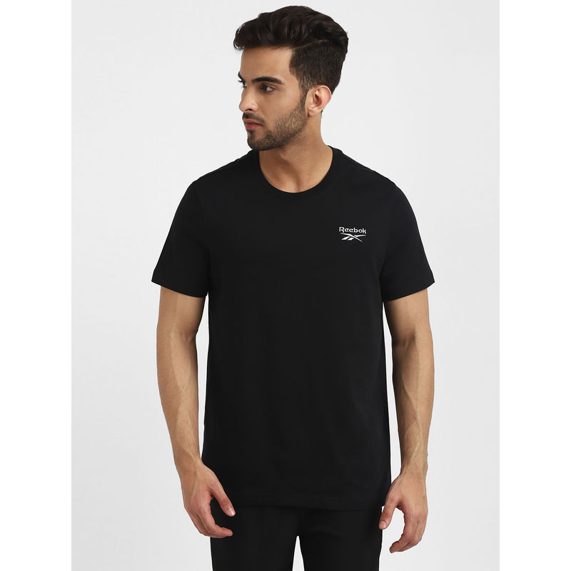 Reebok RI CLASSIC TEE Black Training T-Shirt (XS)