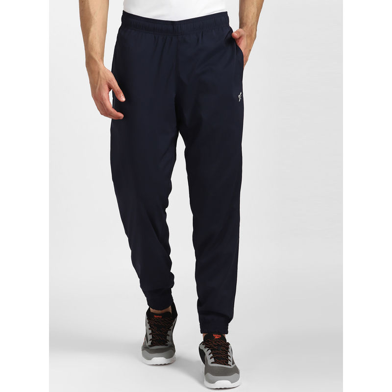 Reebok TE WVN C LINED PANT Navy Blue Training Track Pant (XS)