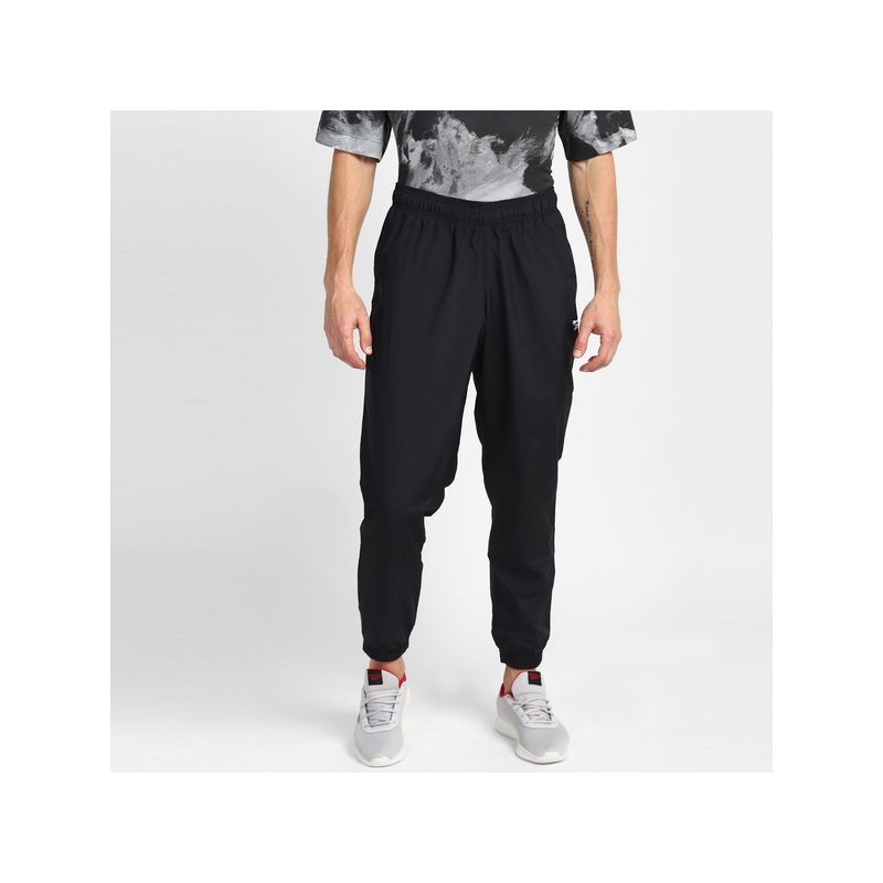 Reebok TE WVN C LINED PANT Black Training Track Pant (XS)