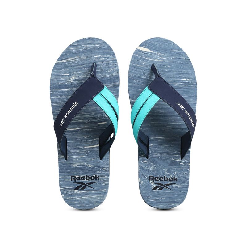 Reebok Hudson Flip 2.0 Blue Swim Flip Flops (UK 7)