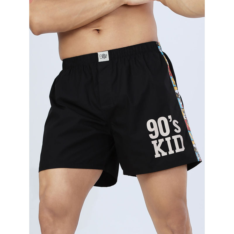 The Souled Store Looney Tunes 90'S Kid Boxers Black (L)
