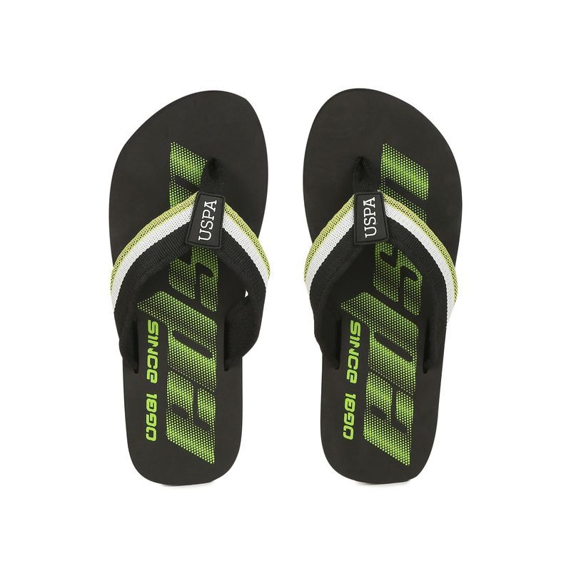 U.S. POLO ASSN. Ingrid Black Flipflops (UK 7)