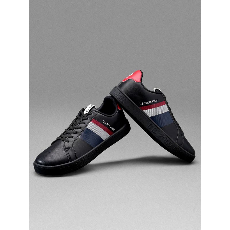 U.S. POLO ASSN. GLINTON 2.0 Stripes Sneakers for Men (UK 6)