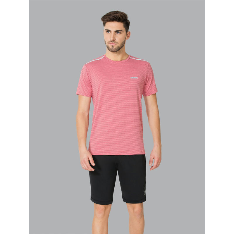 Van Heusen Black Knit Active Shorts (M) (M)