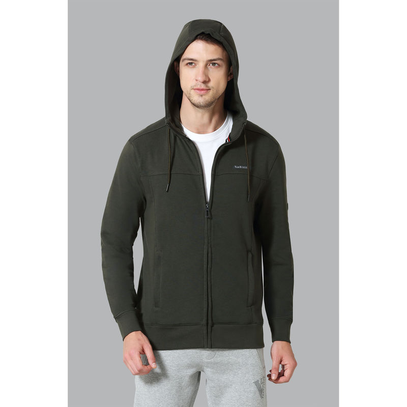 Van Heusen Men Smart Tech Jacket - Green