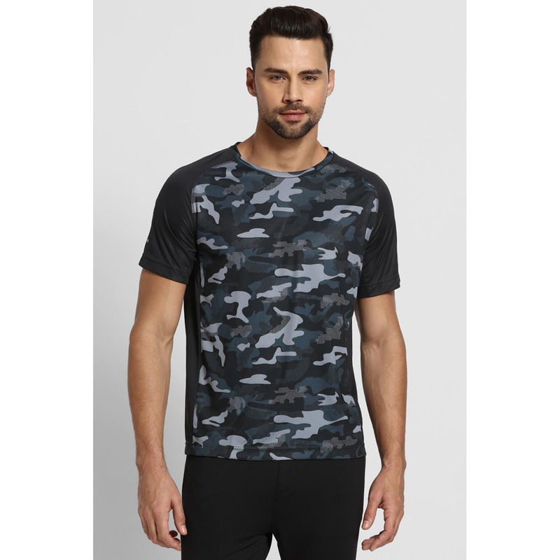 Van Heusen Black Quick Dry Active T-Shirt (S) (S)