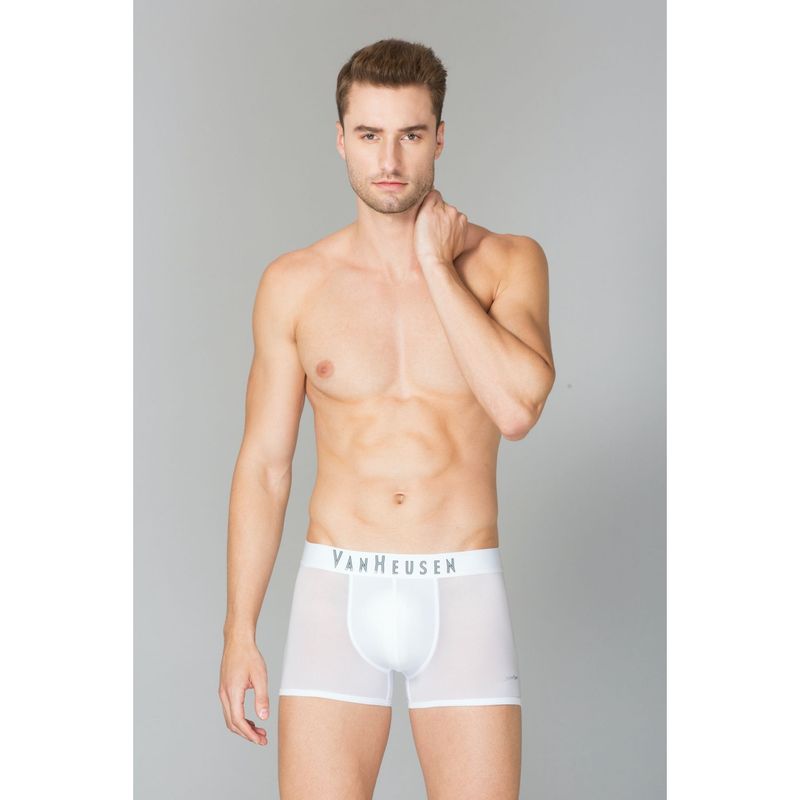 Van Heusen Men Swift Dry & Breathable AIR Series Active Trunks - White (S)