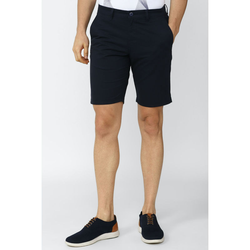 Van Heusen Men Navy Shorts (30)