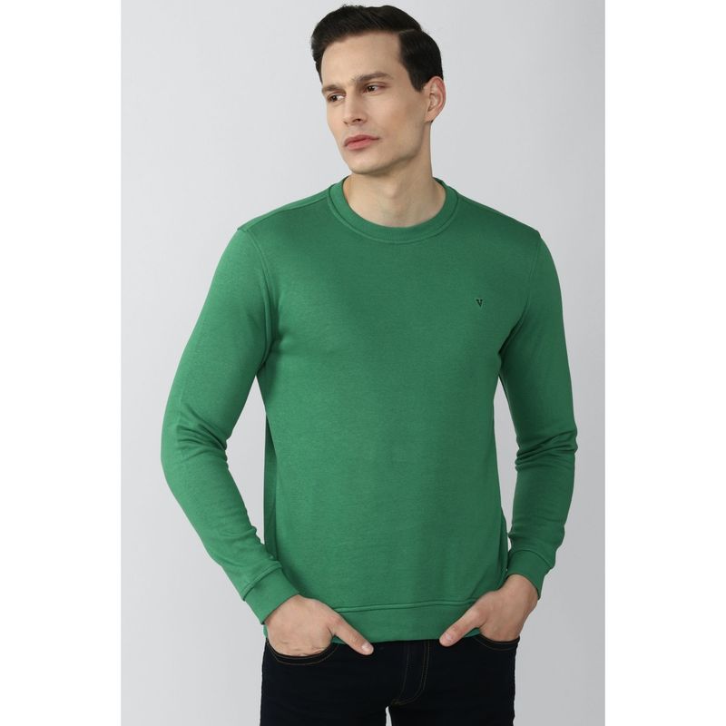 Van Heusen Green Sweatshirt (M)