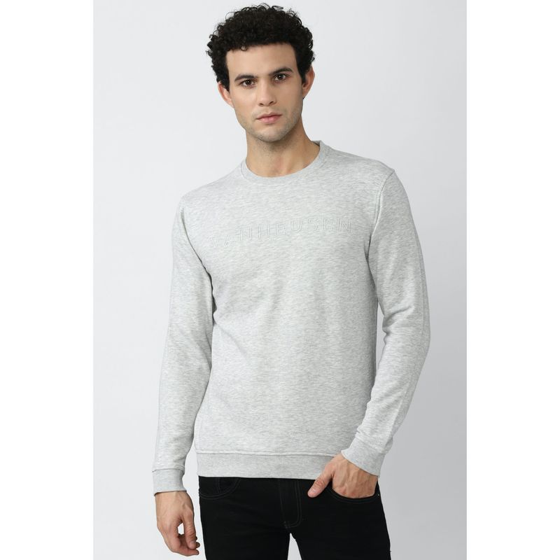 Van Heusen Grey Sweatshirt (XL)